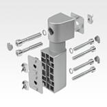 Фрикционные шарниры, одинарные, 45/90 тип B