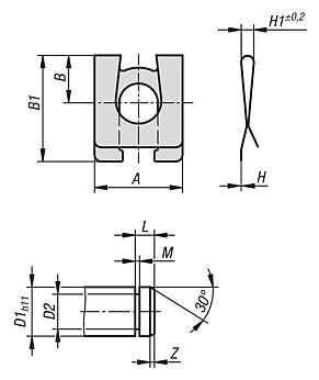 Фиксаторы SL, сталь