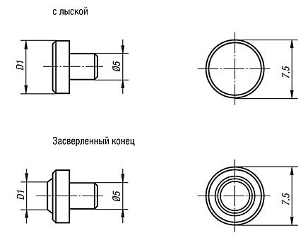 Шип для зажимающих губок