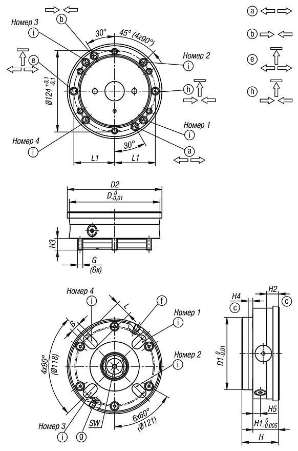 Зажимной модуль UNILOCK 
ESA 138
