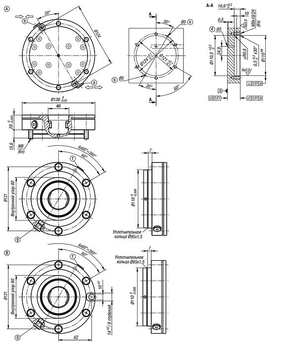 Зажимной модуль UNILOCK ERGO 138