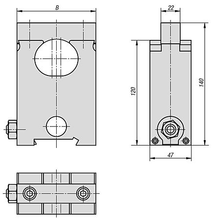 Средние кулачки 5-осевой зажим compact