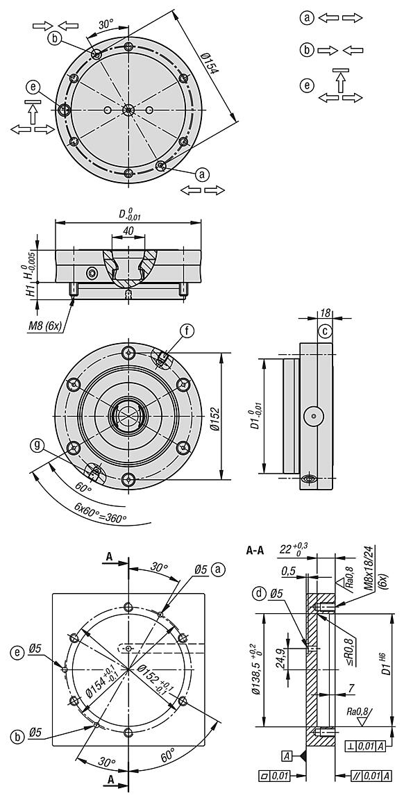 Зажимной модуль UNILOCK ESM 176