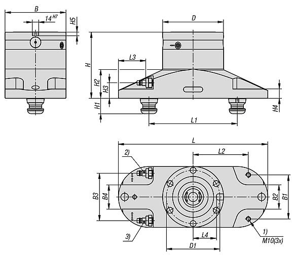 Расширения зажимных модулей UNILOCK ESM 138-C