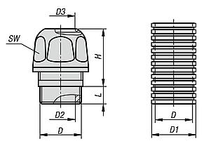 Кабельные вводы в исполнении Hygienic DESIGN нержавеющая сталь или пластмасса